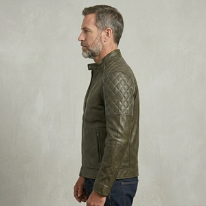 Chaqueta de Cuero para Hombre, Diseño Clásico, Forro Cómodo, Personalizada, Prenda Exterior Casual y Elegante con Cuero de Alta Calidad - Product Image 3