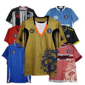 قميص كرة قدم بتصميم عصري جديد 2025/2026، نسخة تايلاندية للمشجعين، قميص كرة قدم مطبوع بتقنية التسامي - Product Image 1