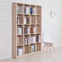 Meuble de rangement moderne en panneaux de particules/MDF 119,8*29,0*200,0 cm pour salon, bureau à domicile, chambre, salle à manger, cuisine