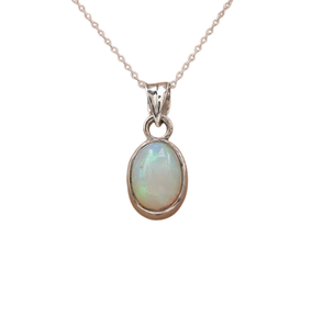 ¡Regalo de boda de piedra sólida estampada 925, colgante giratorio de ópalo hecho a mano de la mejor calidad, joyería fina de Plata de Ley 925 para ti! - Product Image 1