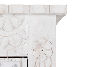 Armario Sinbad blanco de 4 puertas y 2 cajones - Product Image 6