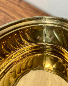 Jardinière décorative en aluminium poli doré de style ferme traditionnelle pour les jardins d'herbes et les balcons compacts - Product Image 6