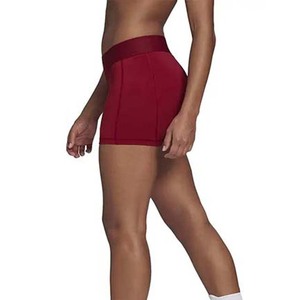Short de motard taille haute personnalisé pour femmes 3.6/4.5 Contrôle du ventre sans couture motif solide Gym Fitness Utilisation faite au Pakistan - Product Image 3