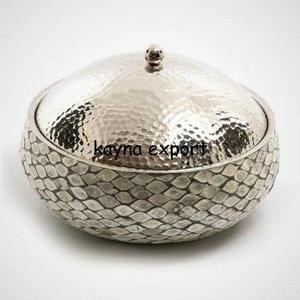 Cazuela de Metal de diseñador hecha a mano de calidad Superior, calentador de alimentos de nácar y olla caliente para cocinar para hoteles y restaurantes - Product Image 2