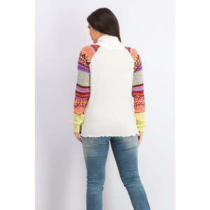 Cardigan Aperto da Donna Free People, Stile Coreano Vintage, Colore Avorio, Traspirante e Leggero, Taglia Piccola per Autunno Inverno - Product Image 2