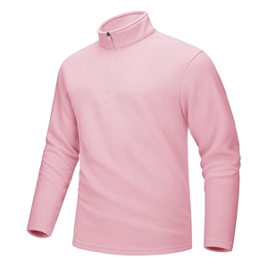 Sudaderas de lana de cuello alto para hombre, suéter cálido informal, sudadera atlética para deportes de carrera - Product Image 2