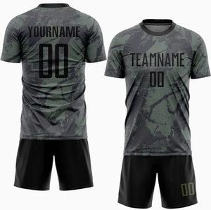 Camisetas de fútbol de secado rápido personalizadas para hombre, entrenamiento y competición personalizados para uniformes deportivos, ropa de fútbol - Product Image 6