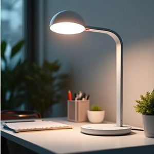 MAULjet LED Standleuchte <b>Silver</b>-Office Desk <b>Lamp</b> - Product Image 3