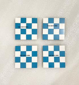 ขนาดและรูปทรงสำหรับถ้วยแก้วและแผ่นรองแก้วทำจากไม้และยางเรซินที่กำหนดได้สี่ชุด - Product Image 6