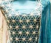 Trajes bordados a mano sin costuras de diseñador moderno para mujer, moda tradicional india, estilo delantero, protección solar de alta calidad - Product Image 2