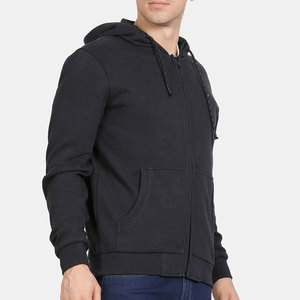 Sweat à capuche pour homme de qualité supérieure fabriqué au Pakistan, 100% coton molletonné, fermeture éclair, poche, séchage rapide, léger, écologique - Product Image 3