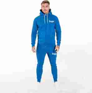 Survêtement à capuche unisexe de luxe coupe ajustée OEM 100% survêtement délavé à l'acide en coton imprimé pour hommes à la mode printemps - Product Image 1