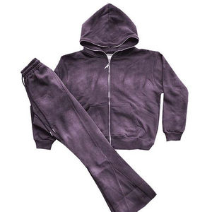 2026 New Men Tracksuit 2 Pieces Sets Hooded Sweatshirt +Drawstring Pants Male <b>Hoodies</b> <b>Running</b> Sportswear Men Winter Sportwear - Product Image 2