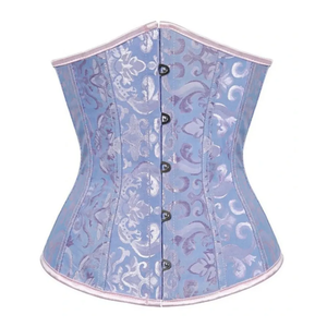 Corsé de satén para mujer de llegada único hecho a medida disponible con color personalizado/contraste último corsé de satén con precio bajo - Product Image 3