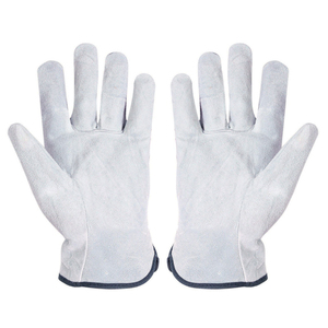 Guantes de piel de oveja auténtica de la mejor calidad, guantes de trabajo suaves de invierno para ciclismo, deportes al aire libre, venta al por mayor, personalizados - Product Image 5