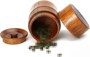 Tubes de crémation en bois Petites urnes pour cendres humaines pour animaux de compagnie Urne de crémation Tube de diffusion de cendres Mini tube d'urne funéraire biodégradable - Product Image 5