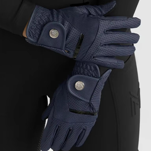 Gants d'équitation en cuir professionnel ultra respirants, nouvelle collection, prix de gros, logo personnalisé, pour l'hiver. - Product Image 1