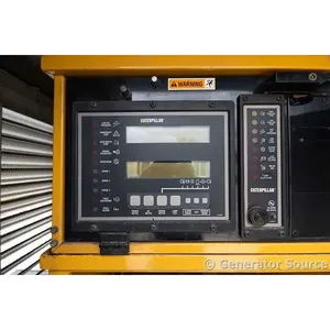 Groupe électrogène diesel triphasé d'occasion de 600 kW, 277/480 V, sur remorque, pour alimentation de secours commerciale - Product Image 5