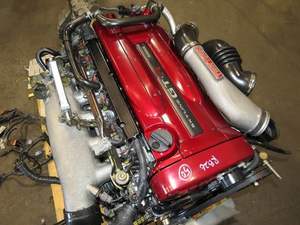 MOTEUR SKYLINE GTR RB26DETT R32 AVEC HARNAIS DE TRANSMISSION MT AWD ECU MOTEUR SUPER CLEAN - Product Image 4