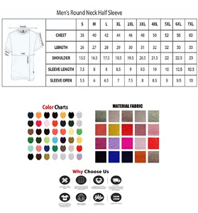 เสื้อยืดคอกลมผ้าฝ้าย100% สำหรับผู้ชายผ้าถักระดับพรีเมียมระบายอากาศได้ดีแห้งเร็วนุ่มด้านหน้าปรับแต่งได้ - Product Image 5