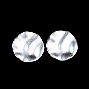 Boucles d'oreilles en argent sterling 925 martelées faites à la main pour femmes pour les fiançailles de mariage directement du grossiste - Product Image 5