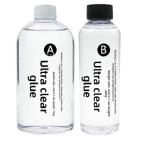 Résine époxy liquide de haute qualité, transparente comme du cristal, revêtement plastique, haute dureté, isolation électrique, prix d'usine ETERNI