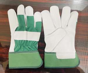 Guantes de trabajo de cuero de seguridad industrial de alta calidad al mejor precio guantes de trabajo de protección manual de construcción trabajo pesado - Product Image 5