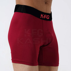 Calzoncillos de Boxeo de Algodón Premium, Estilo Entrenamiento, Tejido de Punto de Cintura Alta, Suaves, Transpirables, Elásticos, Personalizables OEM, Ropa Deportiva - Product Image 5