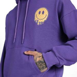 Sudadera con capucha personalizada para hombre Ajuste a medida Colores personalizados Servicio DTG DTF Etiquetas personalizadas Acento de diamantes de imitación Cambio rápido de fábrica - Product Image 6