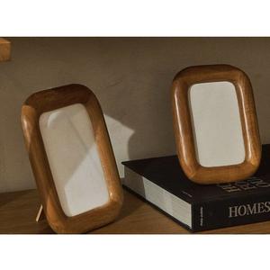 Marco de Fotos Cuadrado de Madera Hecho a Mano, Ligero, Ecológico, No Tóxico, de Tamaño Personalizado, con Posavasos de Nogal para Decoración del Hogar - Product Image 6