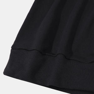 Meilleure vente chaude polyester et coton polaire couleur unie hommes sweats à capuche pull chaud sweats à capuche - Product Image 4