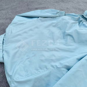 Personnalisé Coupe-Vent Shorts Costumes Veste à Capuche Hommes Zip Up Nylon Imperméable Couleur Unie Coupe-Vent Court Ensemble Hommes - Product Image 4