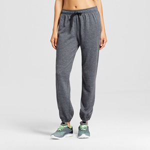 Pantalons de sport amples pour femmes de haute qualité, taille haute personnalisée, en molleton, taille élastique, légers, respirants, jambes droites - Product Image 1