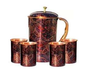 Infuseur à thé en cuivre pur martelé, style simple, couvercle, revêtement anti-corrosion, résistant à l'eau bouillante, pour infusion de thé et de fruits, multi-usages - Product Image 3