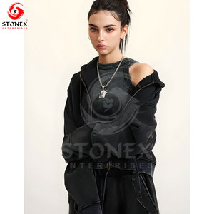 เสื้อสเวตเชิ้ตมีฮู้ดลำลองสำหรับผู้หญิง ผ้าฟลีซเนื้อนุ่ม พร้อมเชือกผูกปรับได้และกระเป๋าหน้าสำหรับใส่ในชีวิตประจำวัน - Product Image 3