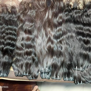 Vente en gros de boules de cheveux humains vierges naturels, couleur naturelle des cheveux frisés indiens crépus birmans, couleur naturelle des cheveux haute qualité - Product Image 1