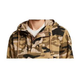 Maglione da Uomo in Cotone con Zip a un Quarto, Motivo Mimetico, di Sun + Stone, Vestibilità Classica, Maniche Lunghe, Tessuto Lavorato a Maglia Beige, Taglia Large - Product Image 2