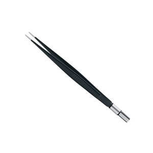 Pince bipolaire antiadhésive européenne droite US antiadhésive isolée Instruments de chirurgie de câble réutilisables et en silicone - Product Image 3