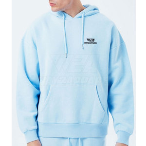 Hoodies surdimensionnés à la mode meilleure qualité sweats à capuche surdimensionnés en plein air doux hommes respirant sweats à capuche surdimensionnés - Product Image 3