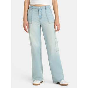 Pantalones Cargo de Pierna Recta y Corte Holgado para Mujer, Cómodos para Uso Diario - Product Image 6