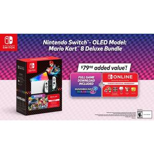 Descuento caliente Nintendon Switch OLEDD W/Mario Karts 8 Deluxe Bundle - Product Image 5