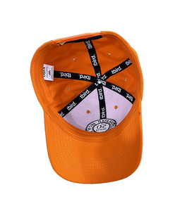 Orange Embroidered Baseball Cap Unisex 6 Panel Baseball Button <b>Hat</b> Casual Outdoor Golf Breathable <b>Waterproof</b> Premium Quality - Product Image 3