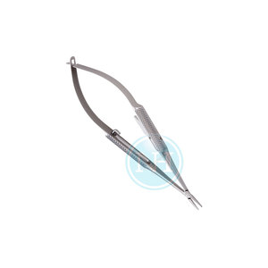 ที่จับเข็มคาสโตรเวียโฮแบบตรงสำหรับงานผ่าตัดขนาดเล็ก พร้อมตัวล็อค สำหรับงานเนื้อเยื่อละเอียด ทำจากสแตนเลส - Product Image 5