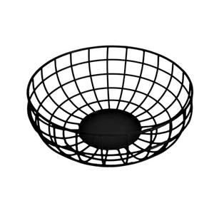 Panier à pain rond en acier doré de petite taille utilisation de cuisine conteneur de fruits en fil de fer en métal pour restaurant - Product Image 6