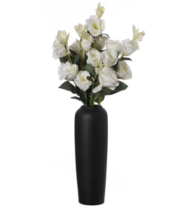 Vase à fleurs en céramique artisanal indien contemporain Design moderne et élégant pour la décoration de bureau à domicile ou d'hôtel Vases en porcelaine - Product Image 4