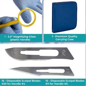 Kit de Disección de Maniquí Portátil con Herramientas de Acero de Grado Quirúrgico para Uso Educativo Profesional - Product Image 4