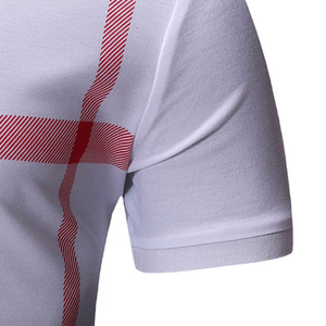 Polos pour hommes à faible MOQ, dernier style, tissu doux, nouveau design - Product Image 5