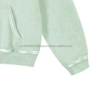 Sudaderas con Capucha al por Mayor para Hombre, Logotipo Personalizado Bordado, Forro Polar, Ropa de Invierno, Impresión Serigráfica, Tinte Liso - Product Image 6