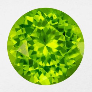 Peridoto Verde Natural de Primera Calidad, Corte Facetado, Gema Suelta, Corte Excelente, Calibrado, Joyería de Lujo, OEM, Ojo de Gato - Product Image 1