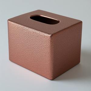 Boîte à mouchoirs en métal élégante pour hôtels, maisons et restaurants, style moderne et simple, design durable fait à la main avec un rangement fonctionnel - Product Image 3